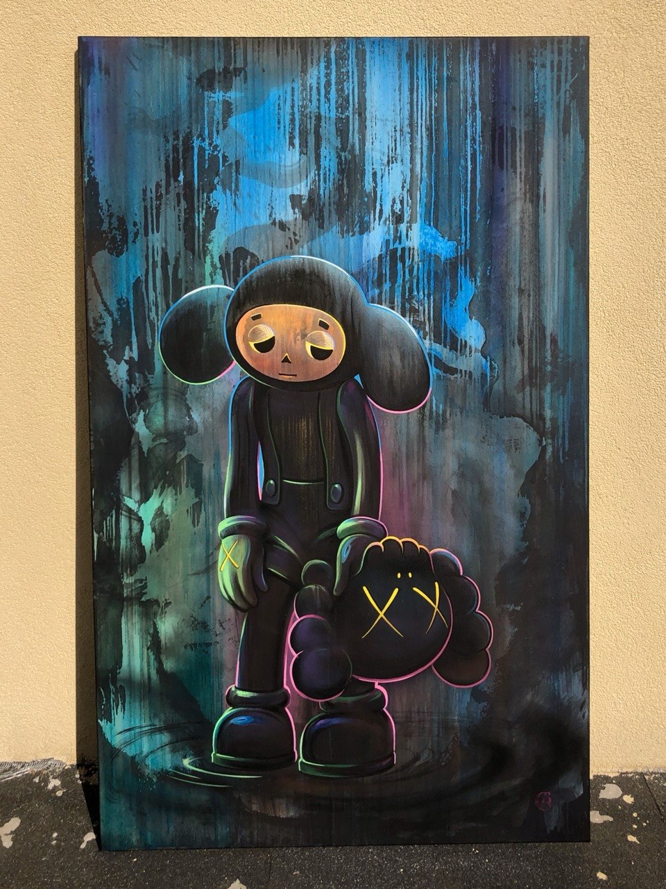 Small one, with shadow — Oil on canvas